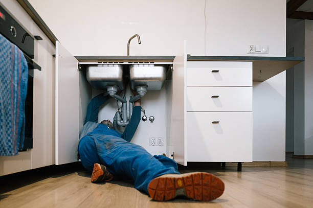 Professional Drain Cleaning technician working in Macomb, MI